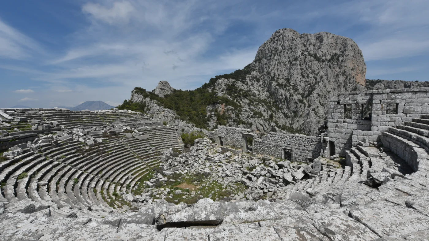 Mountain theatre at Termessos near Antalya